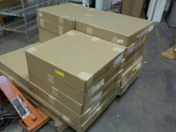 PALLET OF 14 COLUMBIA LED TROFFER LIGHT FIXTURES