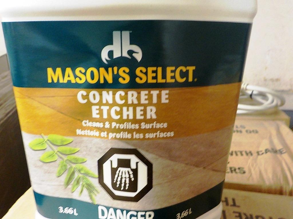 29 GALLONS MASON'S SELECT 6000 CONCRETE ETCHER