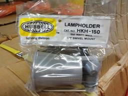 PALLET OF HUBBELL LAMPHOLDERS HKH-150