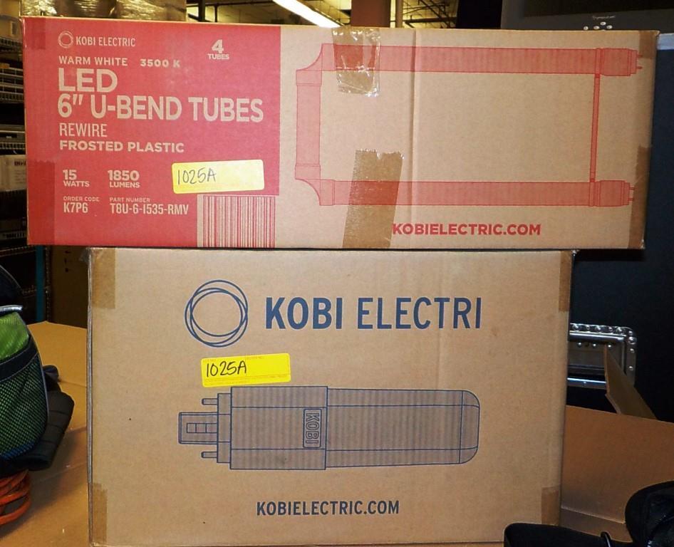 2 BOXES OF KOBI ELECTRIC LED BULBS