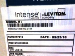 PALLET OF 16 NEW LEVITON INTENSE CYLINDER LED FIXTURES