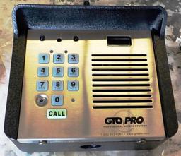 1 NEW GTO F3110MBC EXTERIOR INTERCOM PAD