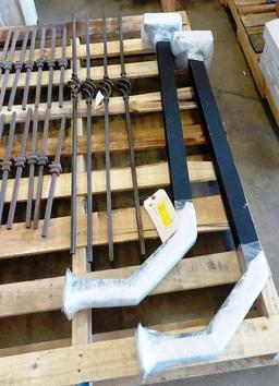 METAL STAIR RAILS, BALUSTERS AND PARTS