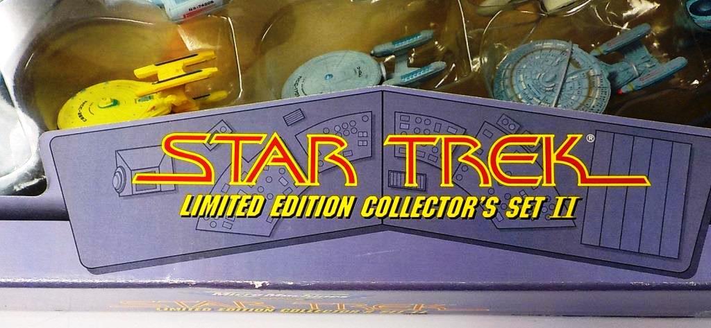 NEW GALOOB MICRO MACHINES STAR TREK LIMITED EDITION COLLECTOR'S SET II