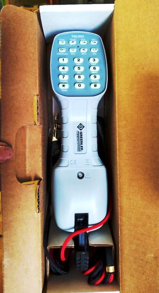 NEW GREENLEE COMMUNICATIONS TM-500T TELEPHONE TEST SET