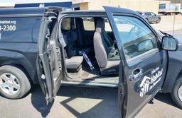 2012 CHEVY COLORADO PICKUP WITH CAMPER TOP & BED SLIDE