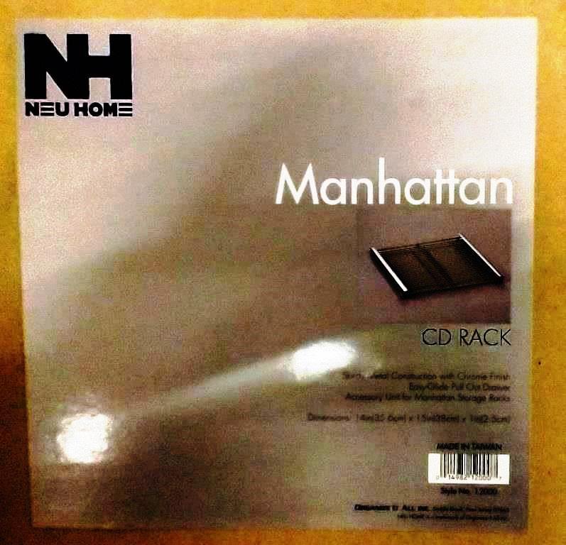 12 NEU HOME MANHATTAN CD RACKS - ITEM 12000