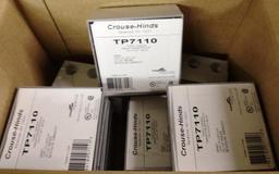 30 NEW CROUSE-HINDS EATON TP7110 OUTLET BOXES