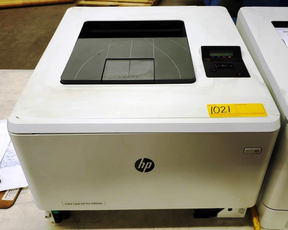 HP COLOR LASERJET PRO M452dn LASER PRINTER - MISSING PAPER TRAY