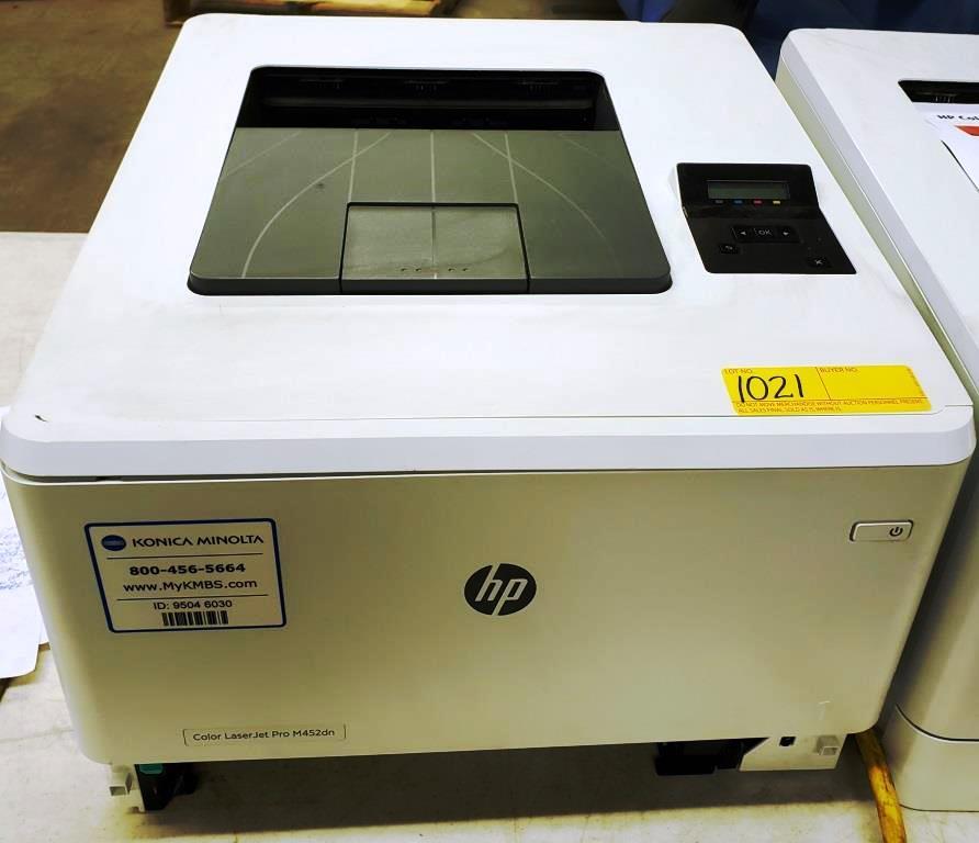 HP COLOR LASERJET PRO M452dn LASER PRINTER - MISSING PAPER TRAY