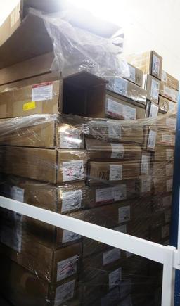 PALLET OF APPROX. 58 BOXES OF NORMAN SHUTTERS AND TRIM