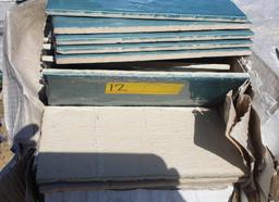 PALLET OF TURQUOISE KASBAH INTERCERAMIC TILE