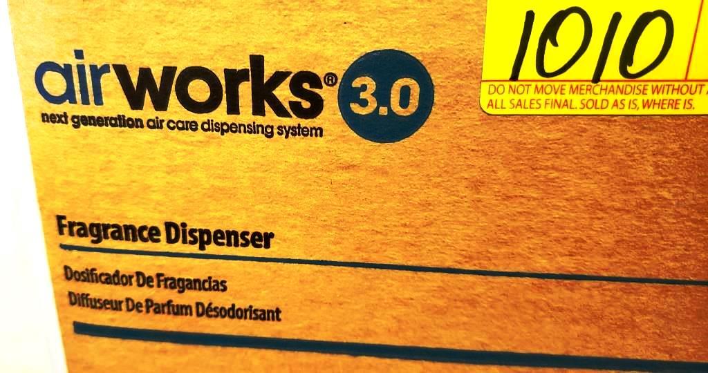 LOT OF 72 NEW AIRWORKS 3.0 FRAGRANCE DISPENSERS