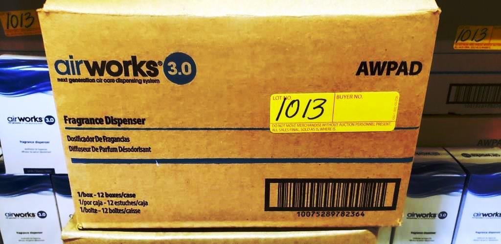 LOT OF 175 NEW AIRWORKS 3.0 FRAGRANCE DISPENSERS
