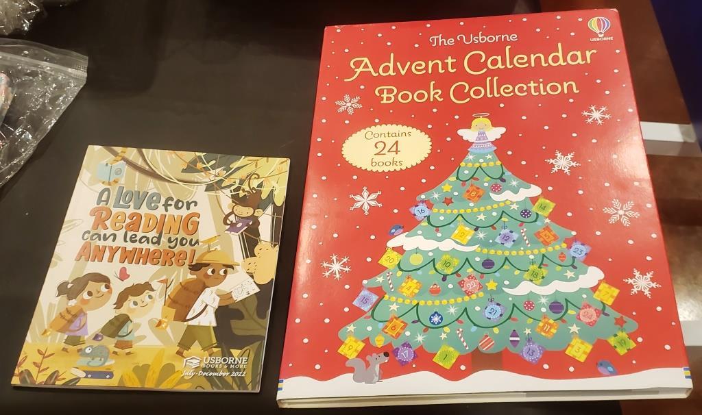 Usborne Advent Calendar Book Collection $49.99 Value