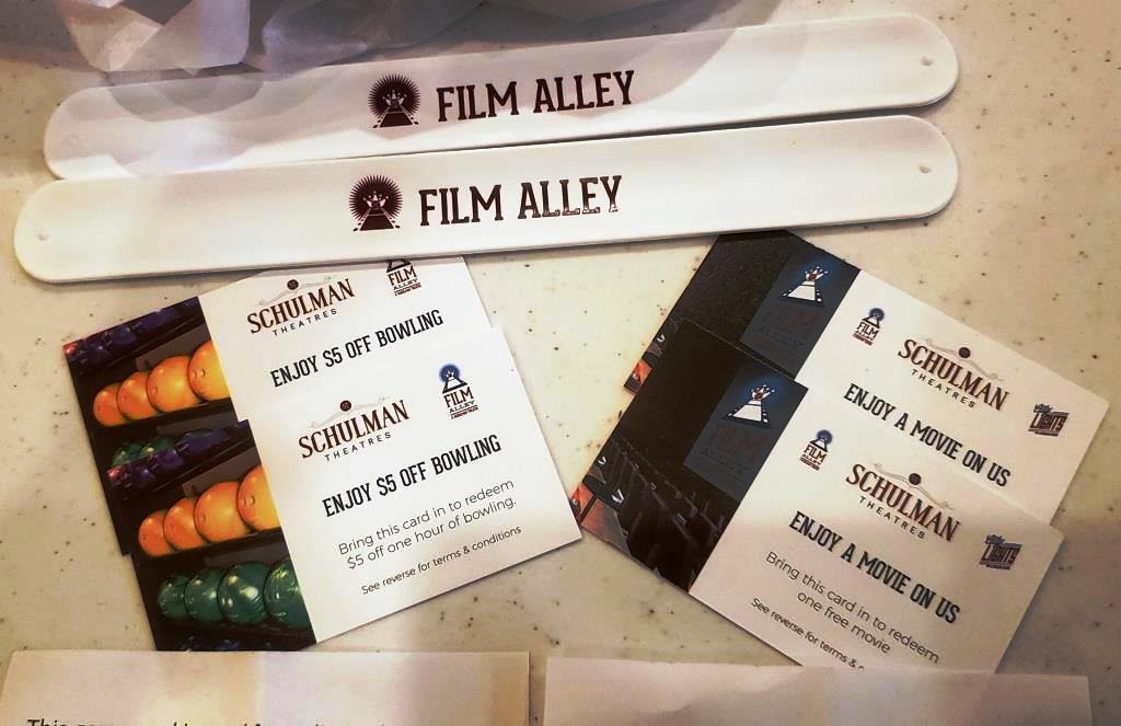 Terrell Film Alley Package - $75 Value  Movies, Bowling & Arcade