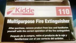 LOT OF 4 NEW KIDDE FIRE EXTINGUISHERS