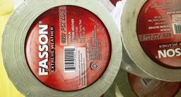 LOT OF 6 NEW ROLLS FASSON FOIL & SEALANT TAPE