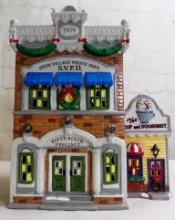 USED SNOW VILLAGE "VILLAGE POLICE STATION" DEPT. 56 IN THE BOX 54853