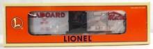 NEW IN THE BOX: LIONEL 6464 SEABOARD SILVER METEOR BOXCAR 6-19290