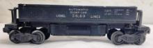 USED LIONEL ELECTRIC TRAINS NO. 3469X AUTOMATIC DUMP CAR IN THE BOX