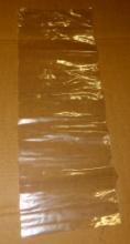 1-1/2 BOXES OF APPROX. 1,500 ULINE S-10864 5" X 14" 1 MIL POLY BAGS