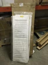 3 BOXES OF NEW NORMAN SHUTTERS