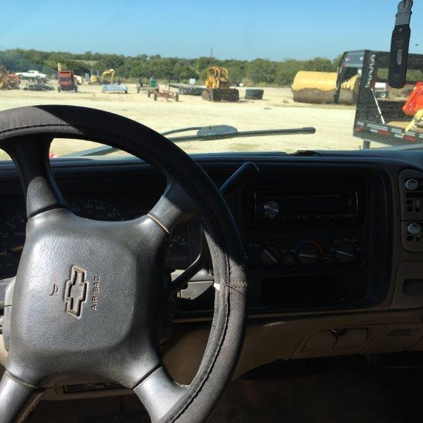 *1998 Black Chevrolet 1500 Extended Cab