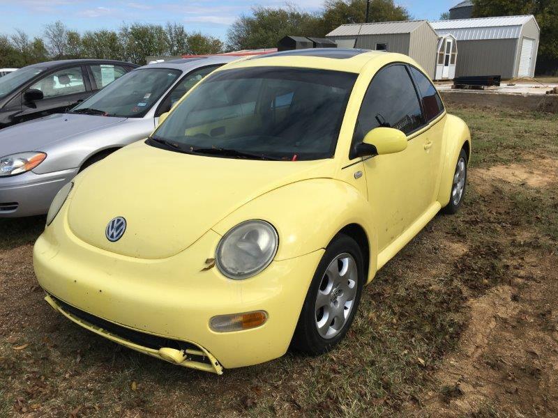 *2002 Yellow New Beetle Volkswagon