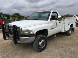 *1999 Dodge Single Cab 3500 Gasoline