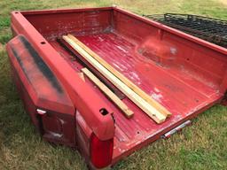 Ford Dually Bed, Red, 80's Model