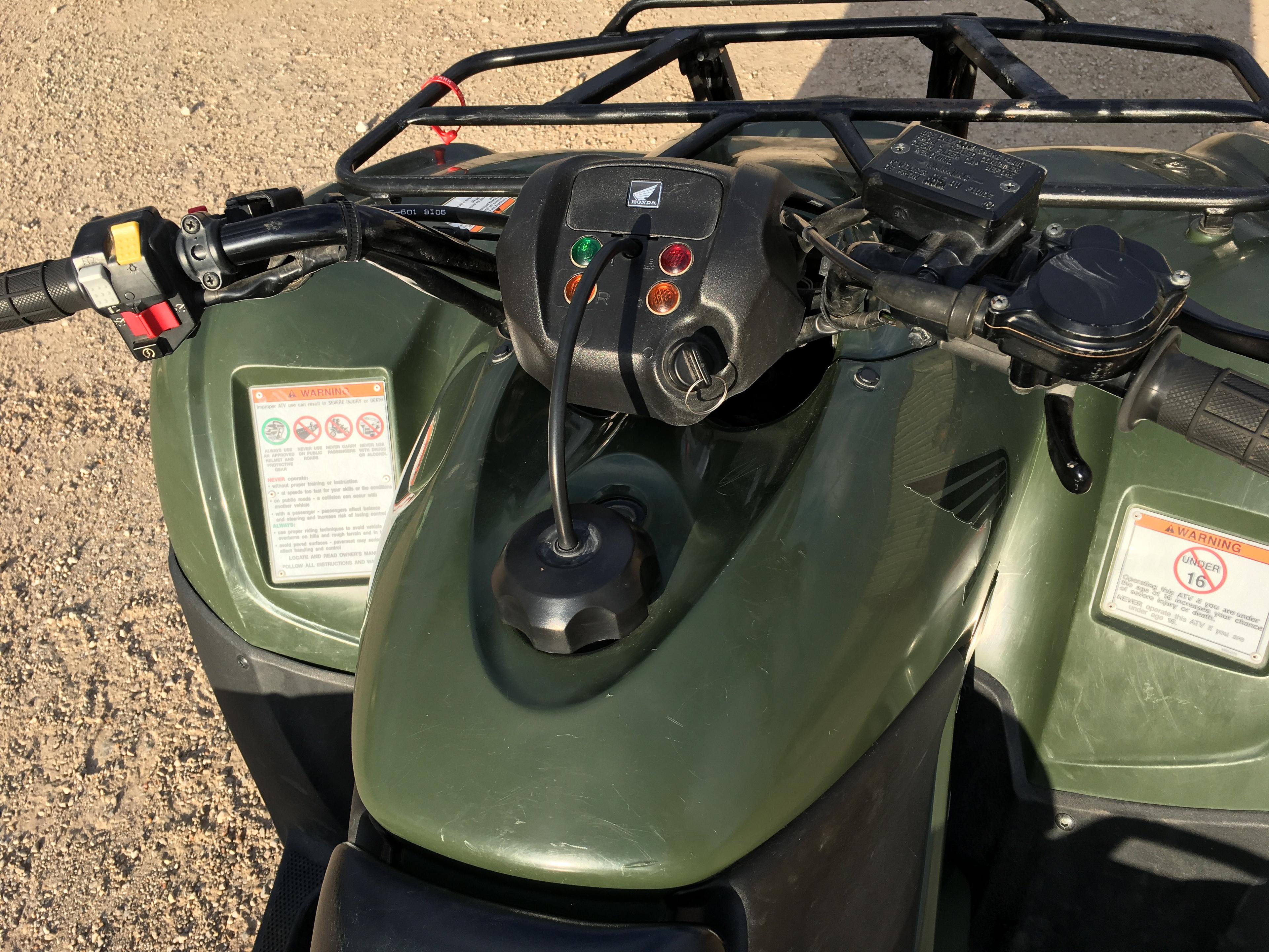 *2008 Honda Rancher 420 w/Winch