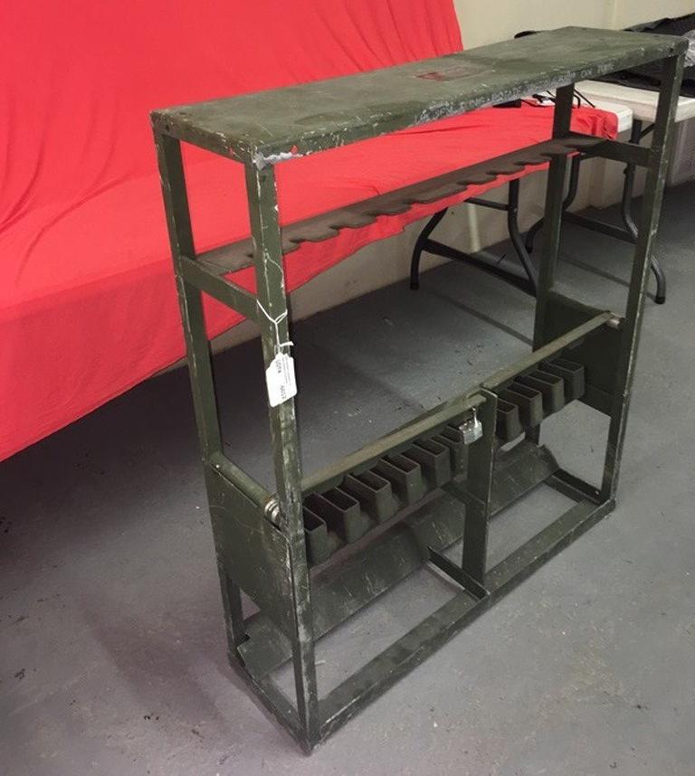 Military Gun Rack, Holds 12 Ar15/M16