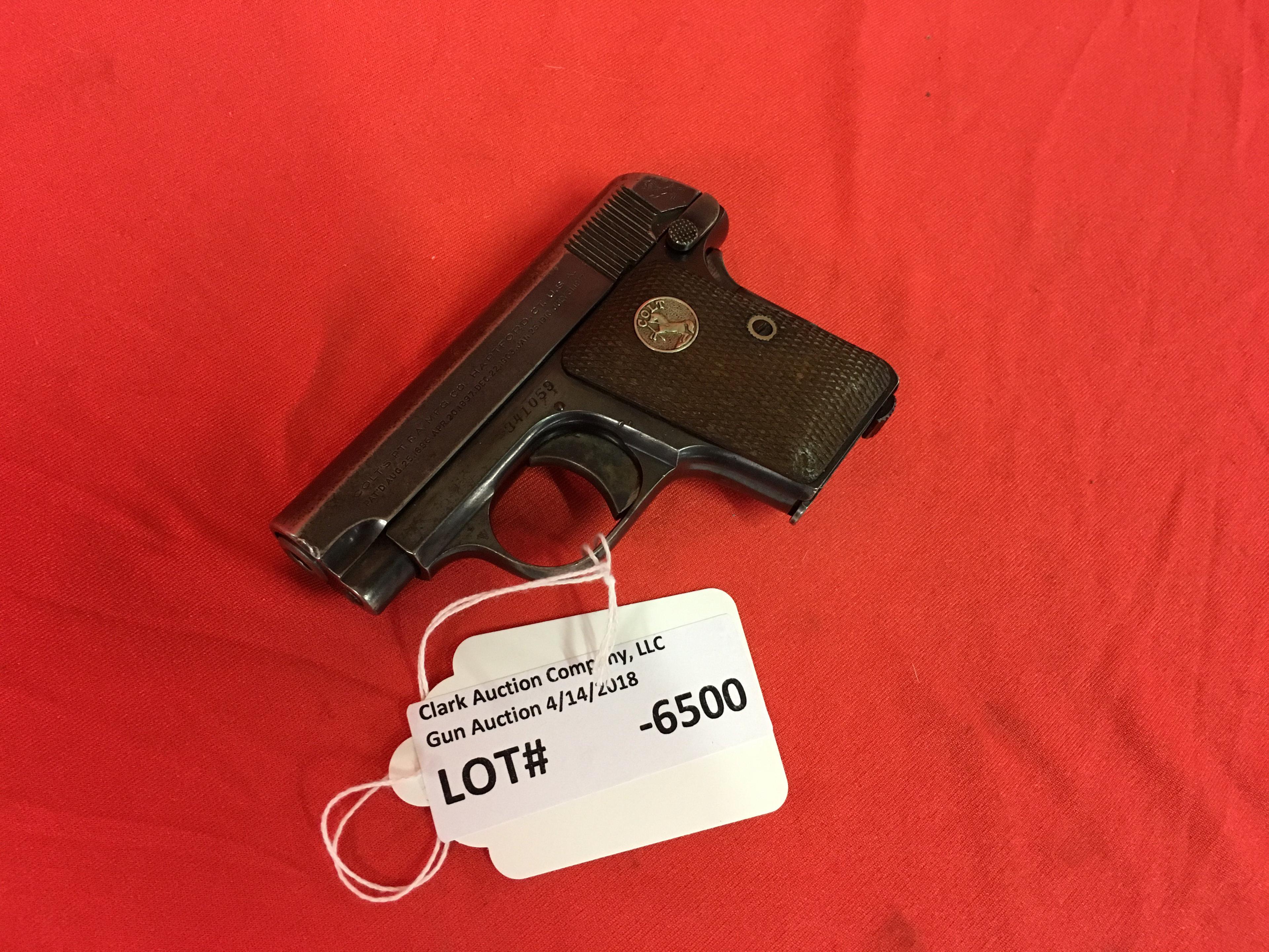 ~Colt Automatic Vest Pocket, 25 Pistol, 341059