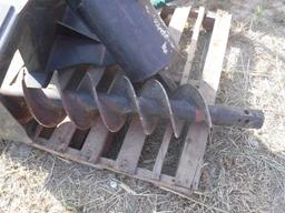 Post Hole Digger Skid Steer Attachment
