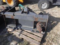 Post Hole Digger Skid Steer Attachment