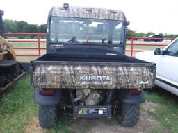 Kubota RTV1100C Diesel 4x4 Cab & Air