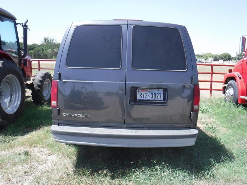 *2000 Chevrolet Astro Armored Van