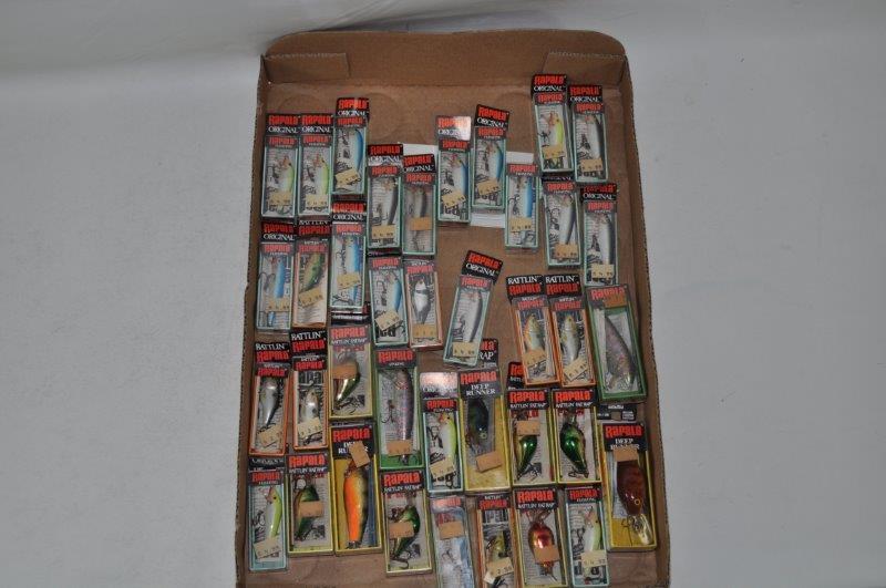 37pc Rapala Lures- mixed