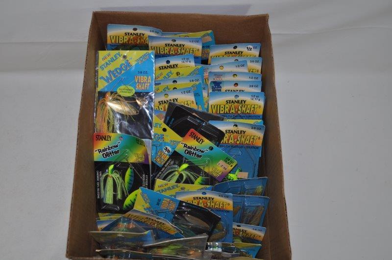 Approx 135pc Stanley Spinner Baits