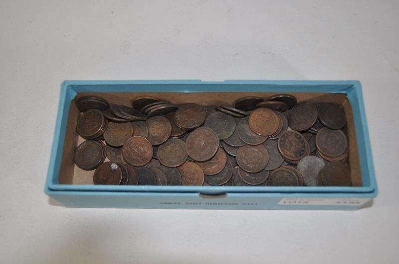 Approx. 129-1800's One Cent Pieces