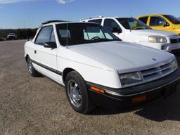 *1991 Dodge Shadow Convertible