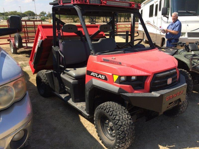 Gravely Atlas 4x4 Electric Dump