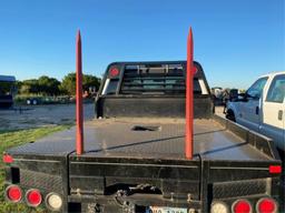 *2010 Ford F350 Lariat w/Hyd Hay Fork on Flatbed