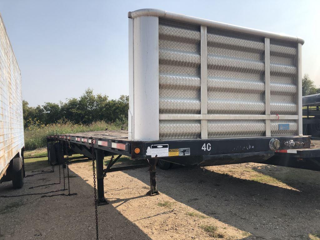 2000 Friehauf Fleet Flyer Flatbed 5th Wheel