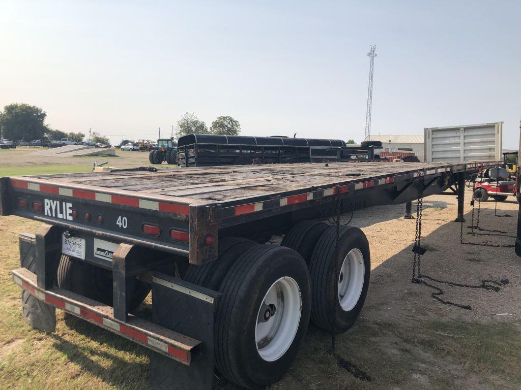 2000 Friehauf Fleet Flyer Flatbed 5th Wheel