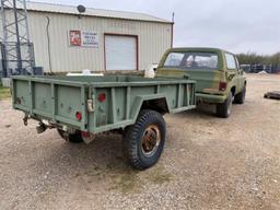 *1983 Chevrolet Blazer 4x4 w/Utility Trailer