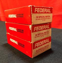 Federal 38spl 148gr Lead Wadcutter