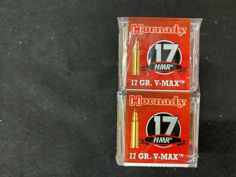 17 HMR - Hornady 17 HMR - 17 gr V-Max