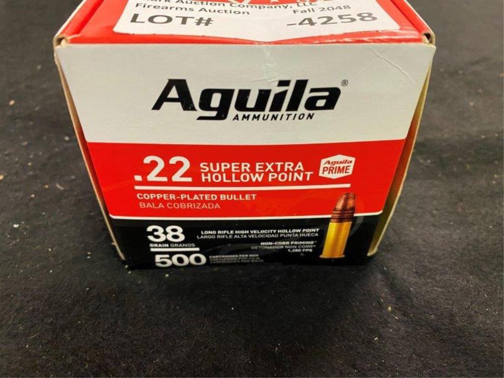 500rds Aguila 22 HP